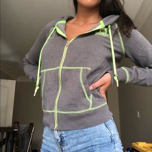 PINK zip up hoodie